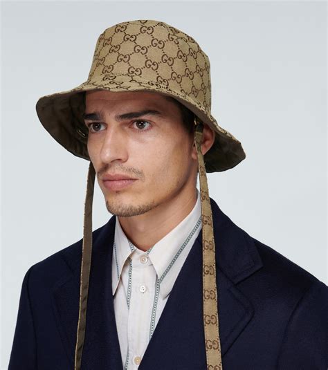 gucci bucket hats for men|Gucci denim bucket hat.